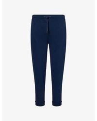 Derek Rose - Quinn Tapered Cotton-Jersey Jogging Bottoms - Lyst