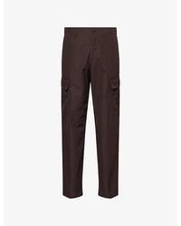 Stone Island - Ghost Waterproof Cotton-Canvas Trousers - Lyst