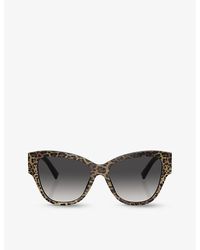 Dolce & Gabbana - Dg4449 Butterfly-frame Acetate Sunglasses - Lyst