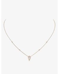 Messika - Fiery And 0.10Ct Diamond Necklace - Lyst
