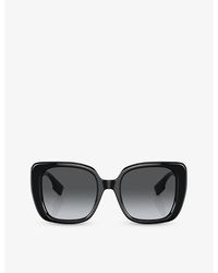 Burberry - Be4371 Helena Square-frame Acetate Sunglasses - Lyst
