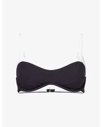 WE Are Tala - Contrast Underwired Bikini Top - Lyst