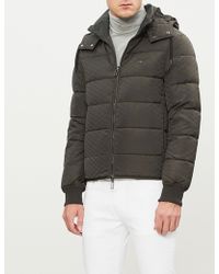 armani down coat