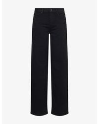 PAIGE - Mason Straight-Leg Cotton Denim Jeans - Lyst