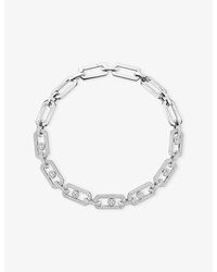 Messika - So Move Xl Pave 18Ct- And 8.18Ct Diamond&Nbsp;Necklace - Lyst