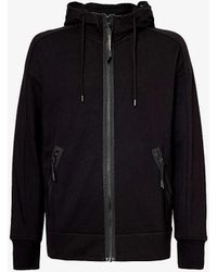 C.P. Company - goggle High-neck Cotton-jersey Hoody Xx - Lyst