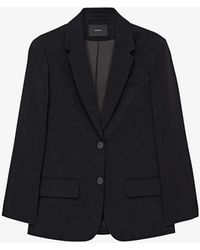 JOSEPH - Jackie Relaxed-fit Single-breasted Woven Blazer - Lyst