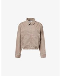 Agolde - Nile Collared Denim Jacket - Lyst