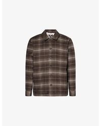 PAIGE - Telford Checked Woven Jacket - Lyst