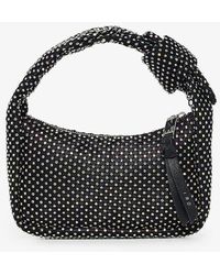 IRO - Noue Baby Stud-embellished Woven Hand Bag - Lyst