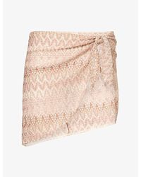 Cheap Monday - St Barth's Geometric-Pattern Knitted Sarong - Lyst