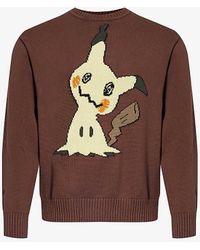 Market - X Pokémon Mimikyu Graphic-knit Cotton Jumper - Lyst