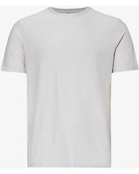 Vuori - Strato Tech Brand-patch Stretch-jersey T-shirt Xx - Lyst