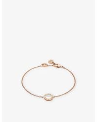 BVLGARI - Bulgari Bulgari 18Ct Rose- And Mother-Of-Pearl Bracelet - Lyst