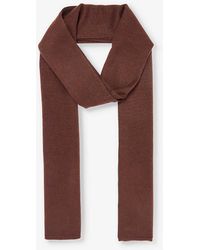 Yves Salomon - Knitted Wool And Cashmere-blend Scarf - Lyst