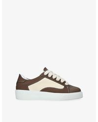 NUMERIS - Eclipse Leather Trainers - Lyst