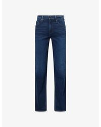 PAIGE - Doheny Straight-Leg Denim Jeans - Lyst