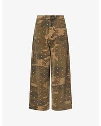 Jaded London - Stud Xl Colossus Cotton Trousers - Lyst