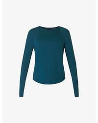 Sweaty Betty - Breathe Easy Recycled Polyester-Blend Top - Lyst
