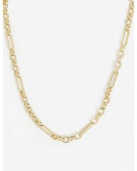 Missoma - Axiom 18ct Yellow -plated Vermeil Sterling-silver Chain Necklace - Lyst