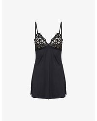 Savage x Fenty - Savage Not Sorry Satin Slip Dress - Lyst