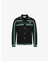 Casablancabrand - Tennis Cotton Knitted Jacket - Lyst