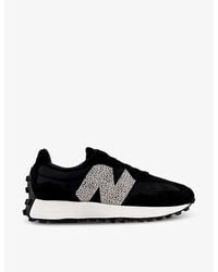 New Balance - 's 327 Animal Print Trainers - Lyst