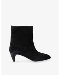 Isabel Marant - Jiry Suede Ankle Boots - Lyst
