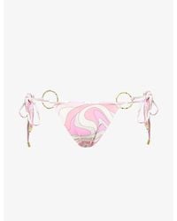 Cheap Monday - Cannes Ring-Detail Bikini Bottoms - Lyst