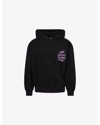 ANTI SOCIAL SOCIAL CLUB - Airbrushed Logo-Print Cotton-Jersey Hoody - Lyst