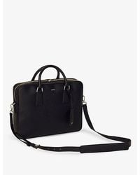 Sandro - Downtown Large Leather Briefcase - Lyst