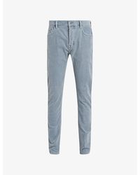 AllSaints - Rex Slim-fit Corduroy Jeans - Lyst