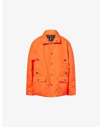 Maison Margiela - Relaxed-Fit Buttoned-Collar Woven Jacket - Lyst