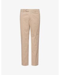 Hackett - Chino Kensington Two-Slip-Pockets Stretch-Cotton Trousers - Lyst