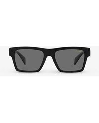 Versace - Ve4445 Greca-hardware Acetate Sunglasses - Lyst