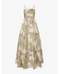 Reformation - Kastoria Sleeveless Cotton Maxi Dress - Lyst
