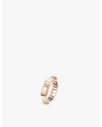 Messika - Moderniste Medium 18Ct And 0.03Ct Diamond Ring - Lyst