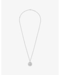 Van Cleef & Arpels - Zodiaque Medal Capricorn Rhodium-Plated 18Ct- Pendant - Lyst