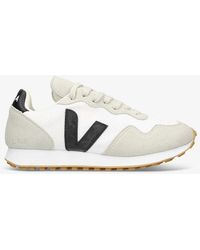 Veja - Women's Sdu Mesh And Vegan Suede Low-top Trainers - Lyst