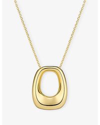 Sif Jakobs - Borsa Pianura Grande 18Ct- Plated Sterling Necklace - Lyst