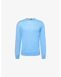 Tom Ford - Ultra-Fine Crew-Neck Wool Jumper - Lyst