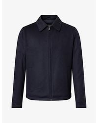 Corneliani - Padded Cashmere Blouson Jacket - Lyst