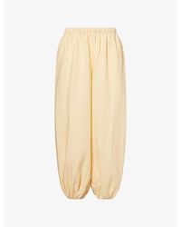 Faithfull the Brand - Kortez Balloon-Leg Mid-Rise Linen Trousers - Lyst