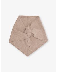Weekend by Maxmara - Triangle Cashmere Knit Scarf - Lyst