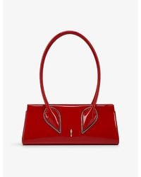 Christian Louboutin - Venus Baguette Patent-Leather Shoulder Bag - Lyst