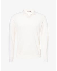 Orlebar Brown - Bresson Knitted Cashmere Polo - Lyst