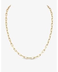 Cartier - Santos De Medium 18Ct- Chain Necklace - Lyst