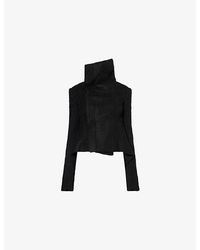 Rick Owens - Naska Buttoned Wool-Blend Jacket - Lyst