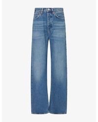 Agolde - Vintage Loose Straight-Leg Denim Jeans - Lyst