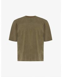 Entire studios - Dart Boxy-fit Organic Cotton-jersey T-shirt - Lyst